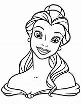 Belle Disney Princess Coloring Pages At GetDrawings  Free Download sketch template