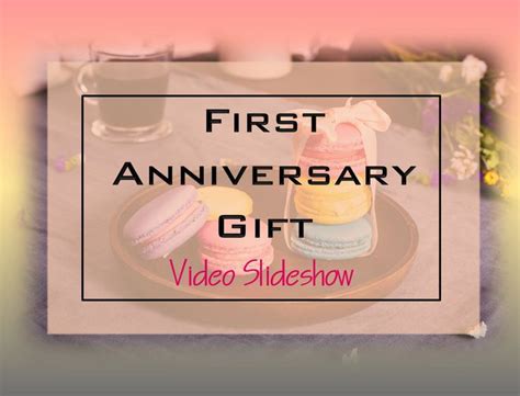 First Anniversary Gift Video Anniversary Gift 1st - Etsy | First anniversary gifts, Anniversary ...