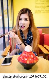 Girl Eat Strawberry Cheesecake: Over 463 Royalty-Free Licensable Stock Photos | Shutterstock