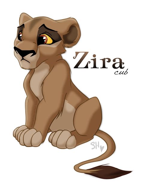 Lion King Scar And Zira As Cubs