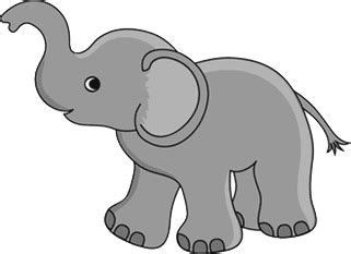 [10000 Impresso √] Molde De Elefante Para Imprimir Cute Elephant Cartoon, Elephant Clip Art ...