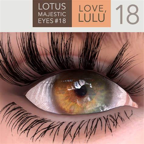 Second Life Marketplace - LOTUS. Majestic Eyes 18 (Catwa) SECRET