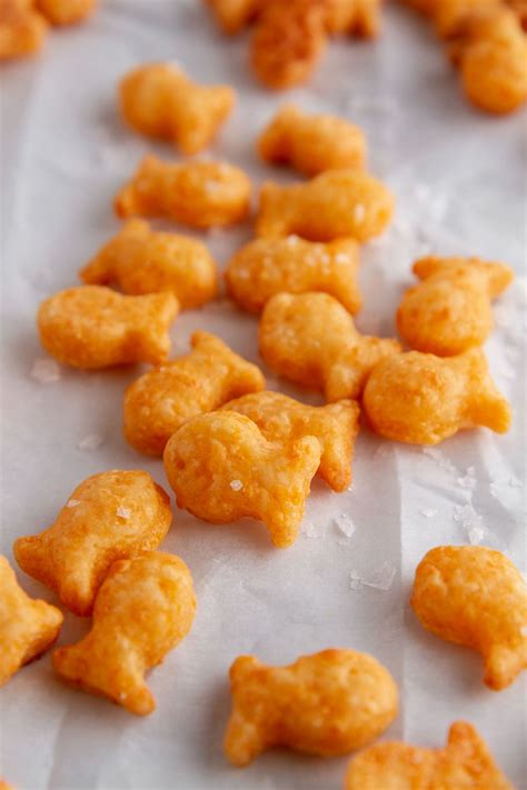 Homemade Goldfish Crackers Recipe | Girl Vs Dough