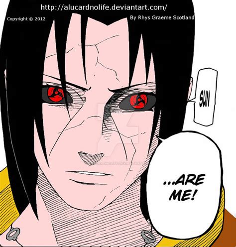 My Coloured in Itachi Uchiha Manga Chapter 578 by AlucardNoLife on ...