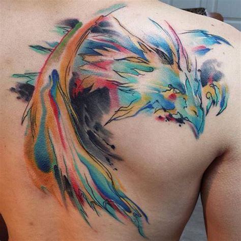 Watercolor Dragon Tattoo Designs, Ideas and Meaning - Tattoos For You