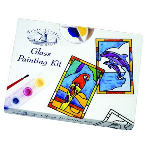 House of Crafts Glass Painting Kit - Craft & Hobbies from Crafty Arts UK