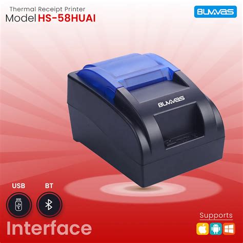 Buvvas HS - 58HUAI Thermal Receipt Printer. at Rs 2500 | Thermal Receipt Printer in Hyderabad ...