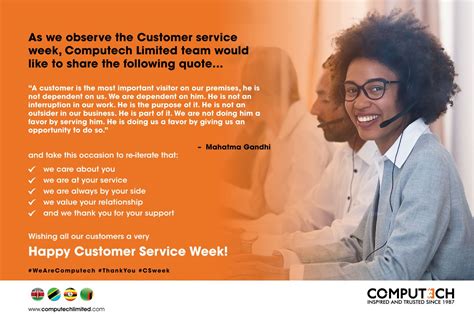 Customer Service Week Blog (Customers) | Computech Limited