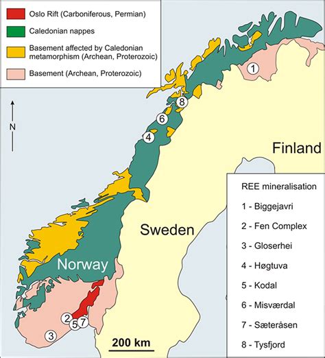 Norway | Rare Earth Element deposits in Europe | EuRare Project