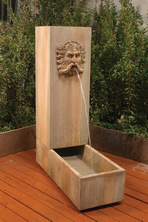 Water Trough Fountain - Timeless Trough Shaped Garden Fountain