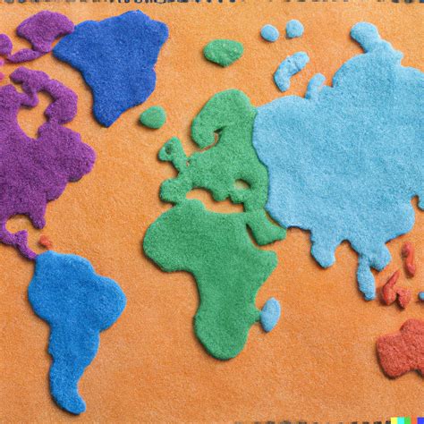 Amazing Felt World Map Felt Crafts Crafts Kids World - vrogue.co