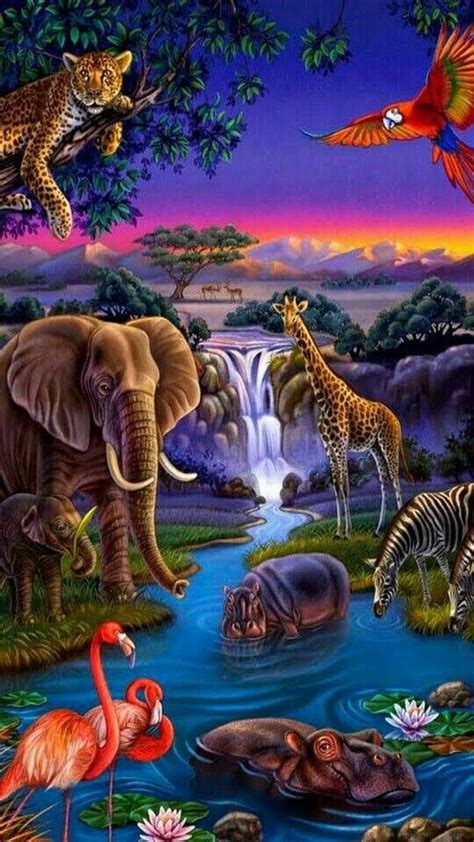 Pin by Efrem on Art in 2020 | Animal paintings, Animals beautiful, Animal wallpaper