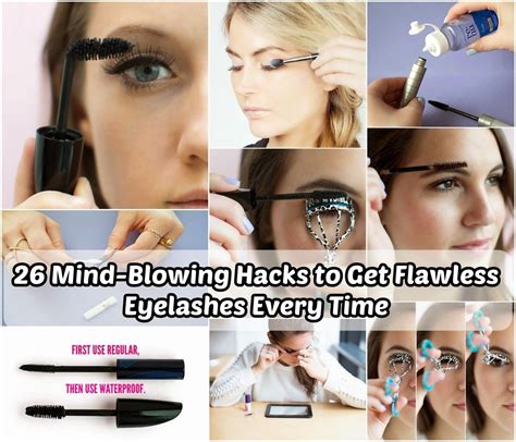 hacks to get flawless eyelashes | www.FabArtDIY.com #beauty, #eye, # ...