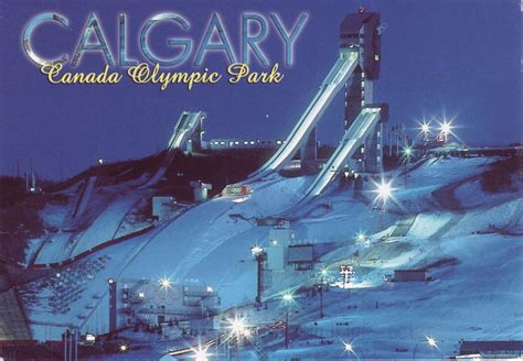 The World in Postcards - Sabine's Blog: Canada Olympic Park, Calgary