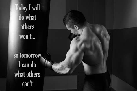 EzPosterPrints - Bodybuilding Men Girl Fitness Workout Quotes Motivational Inspirational Muscle ...