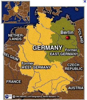 Berlin Map and Berlin Satellite Images