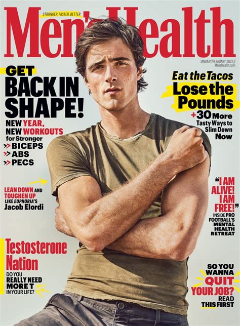 Jacob Elordi 2022 Men's Health Cover Photoshoot