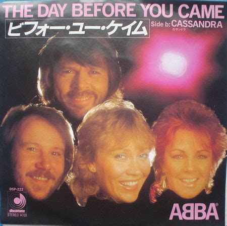 ABBA - The Day Before You Came (1982, Vinyl) | Discogs