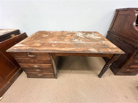 Antique Mahogany Desk Auction