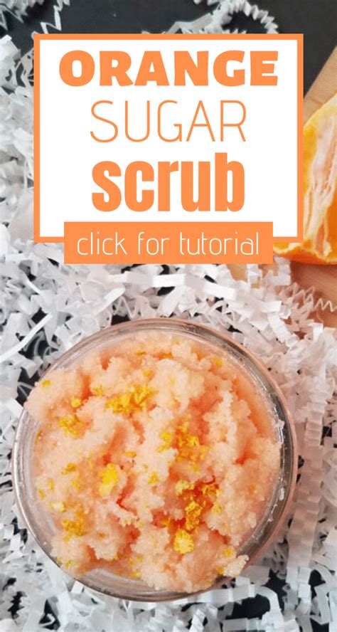 Homemade Orange Sugar Scrub Recipe | Sugar scrub recipe, Sugar scrub homemade, Sugar scrub diy