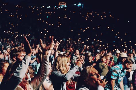 Free Images : people, night, crowd, audience, cheering, lights, stage, performance, experience ...