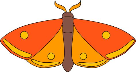 Moth Clipart Outline Moth Outline Transparent Free Fo - vrogue.co