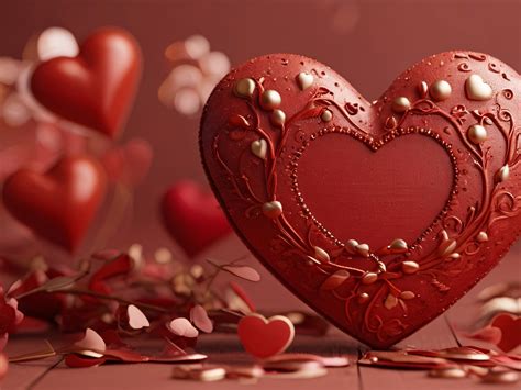 Artistic Background With A Hearts Free Stock Photo - Public Domain Pictures