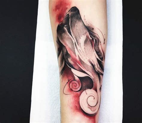 Red Wolf tattoo by Dener Silva | Photo 18770