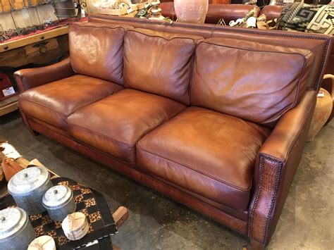 Top Grain Leather Couch With Chaise at melanielcharles blog