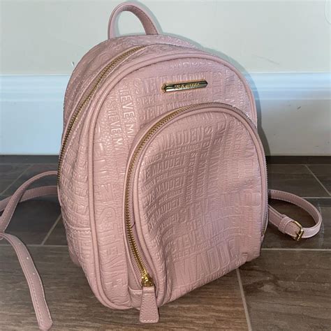 Steve Madden light pink backpack :) Only used once... - Depop