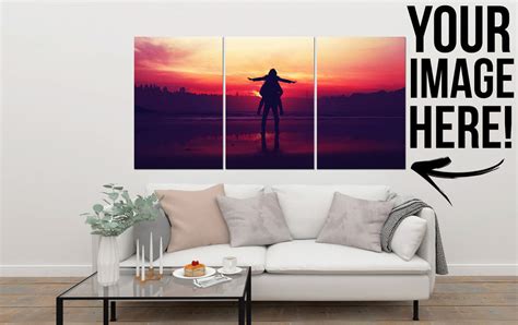 3-Piece Wall Art - Custom Split Panel Photo Canvas Prints – Teerrific