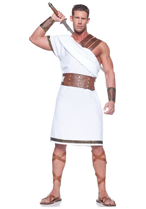 Mens Greek Warrior Costume | Olympic Costume | Greek Costume