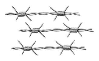 Barbed Wire Vector Art, Icons, and Graphics for Free Download