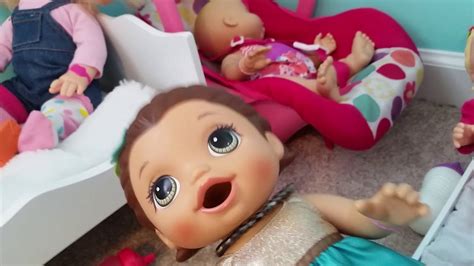 Baby Alive Doll is sick morning routine Part 1 - YouTube