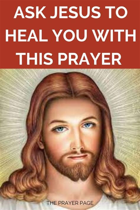 Ask JESUS for your blessing with this prayer | Healing prayer quotes ...