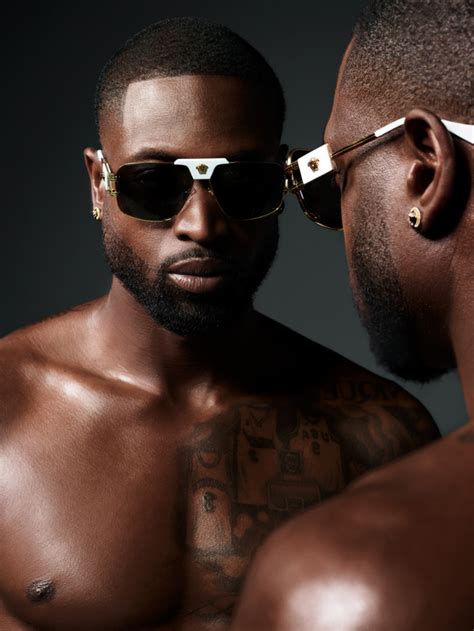 Dwyane Wade Versace Spring 2023 Eyewear Campaign