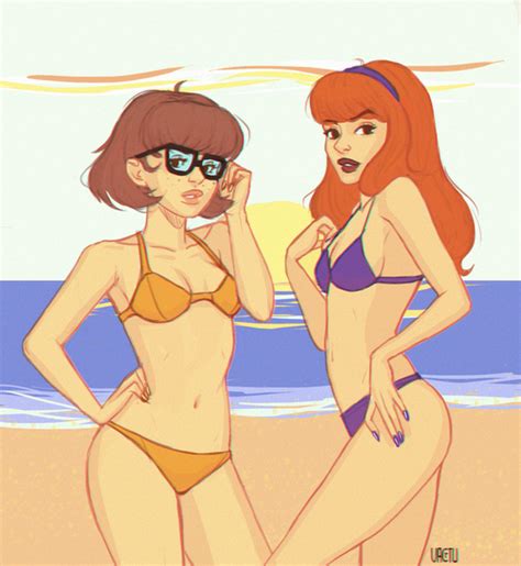 Velma and Daphne (Speedpaint in description) by VactuART on DeviantArt