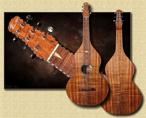 Rayco Weissenborn Style Hawaiian Guitar: Master Grade Koa - www.12fret.com