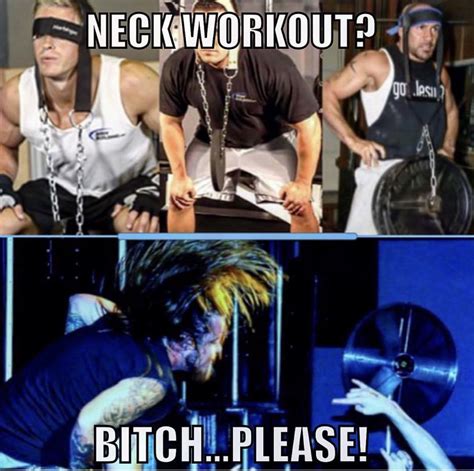 Pin by J Sizemore on memes | Rock and roll, Neck workout, Workout