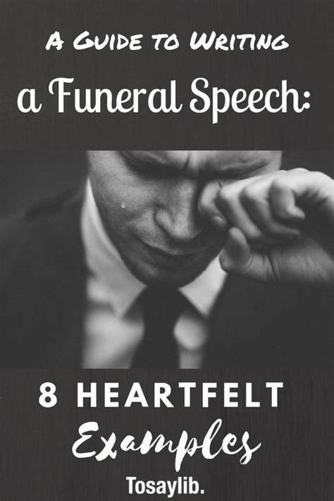 A Guide to Writing a Funeral Speech: 8 Heartfelt Examples A funeral is an emotional occasion and ...