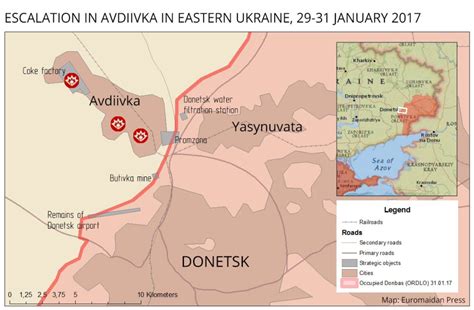 Escalation in Avdiivka, Eastern Ukraine: key facts and sources -Euromaidan Press