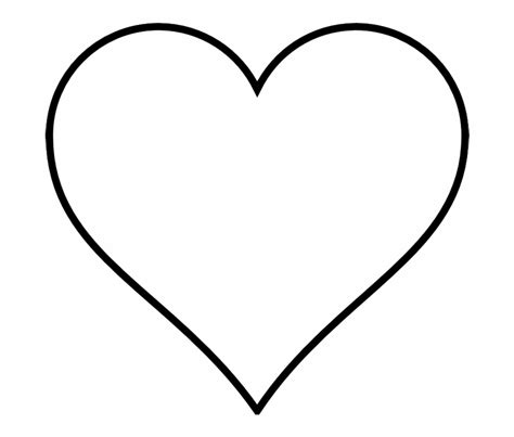 Heart Clipart Free Black And White