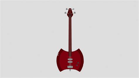 Marceline`s Bass guitar - Download Free 3D model by Coffeek (@coffe0wolf) [bac567b] - Sketchfab