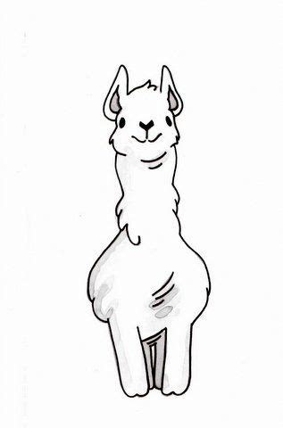 Inktober Day 20- Llama. by Punkn13.deviantart.com on @DeviantArt Doodle ...