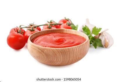 Tomato Sauce Ingredients On White Background Stock Photo 1598065054 | Shutterstock