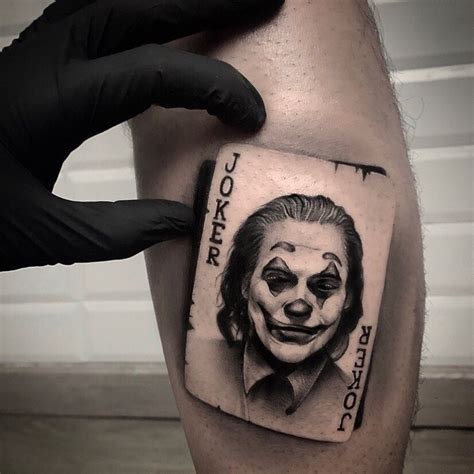 Pin by Siss on Black&White Tattoo | Card tattoo designs, Joker tattoo ...