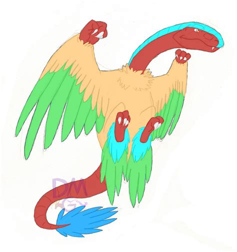 Shiny Archeops Color Sketch by DragonMewGirl on DeviantArt