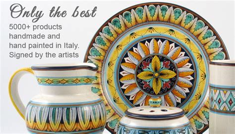 Handmade Italian Pottery, Ceramics, Dinnerware, Home Decor, Tiles ...