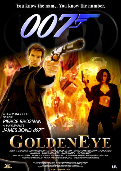 'GoldenEye' - Poster 1 | James bond, Martin campbell, Joe don baker