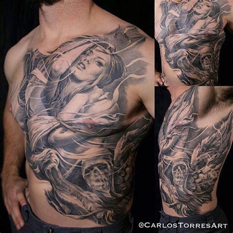 Pin by Victor Rangel on CARLOS TORRES MY FAVORITE TATTOO ARTIST | Full ...